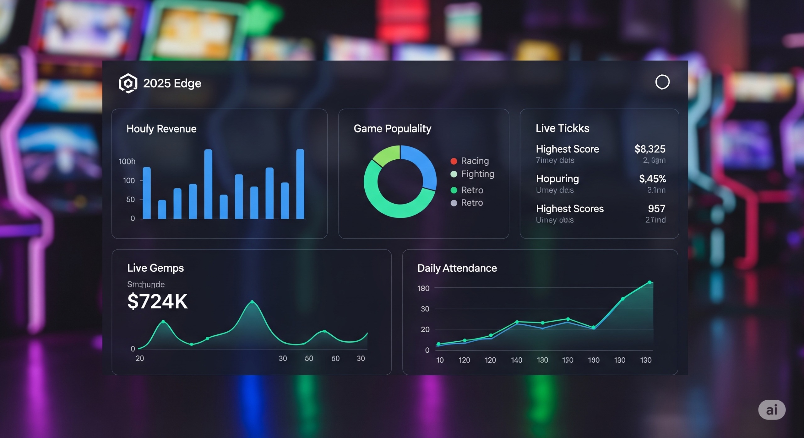 Business dashboard